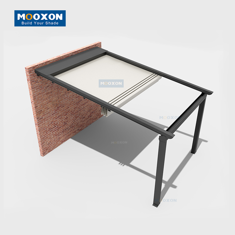 Canopy Outdoor Folding Patio Window Aluminium Motorized Retractable Sun Shelter Sunshade Balcony Awning Roof