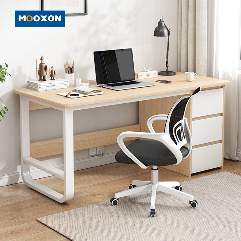 Luxury Standing Lifting Office Desk With 3 Drawers