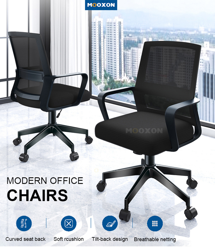 Modern Home Living Room Office Tilt-back Design Adjustable Lift Chairs With 4 Wheels