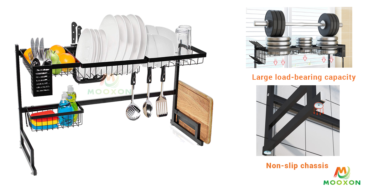 Removable Stainless Steel Dish Rack