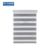 Aluminum Blinds Light Filtering Shade Window Fabric Roll Curtain Cordless Zebra Blinds ，IC-Z50CO