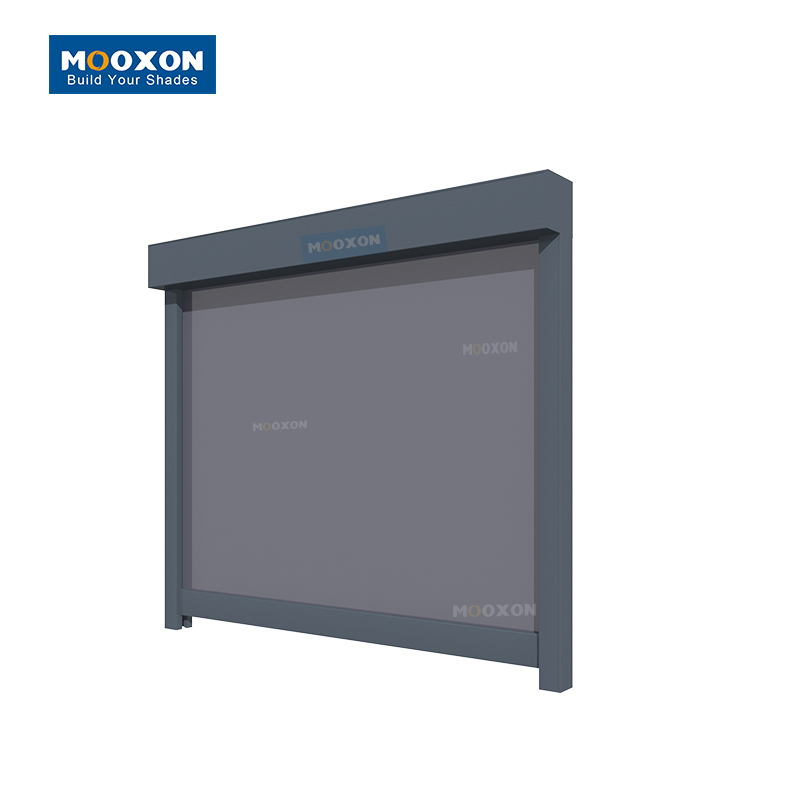 Mooxon Professional Customized Motroized Blind Control Blackout Smart Retractable Window Rainproof Roller Blinds