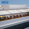 Waterproof Customized Polyester Fabric Balcony Pergola Awning Electric Canopy Motorized Aluminum Retractable Roof