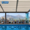 Outdoor Sun Shelter Safety Roof Aluminum Shade Professional Customization Shades Electric Awning Canopy