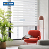 Aluminum Blinds Light Filtering Shade Window Fabric Roll Curtain Cordless Zebra Blinds ，IC-Z50CO