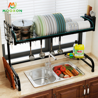 Hot Sale Stainless Steel Standing Kitchen Storage Over Sink Dish Drying Rack