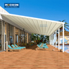 Retractable Roof Waterproof Pergola Patio Outdoor Folding Motorized Sunshade Commercial Balcony Awning