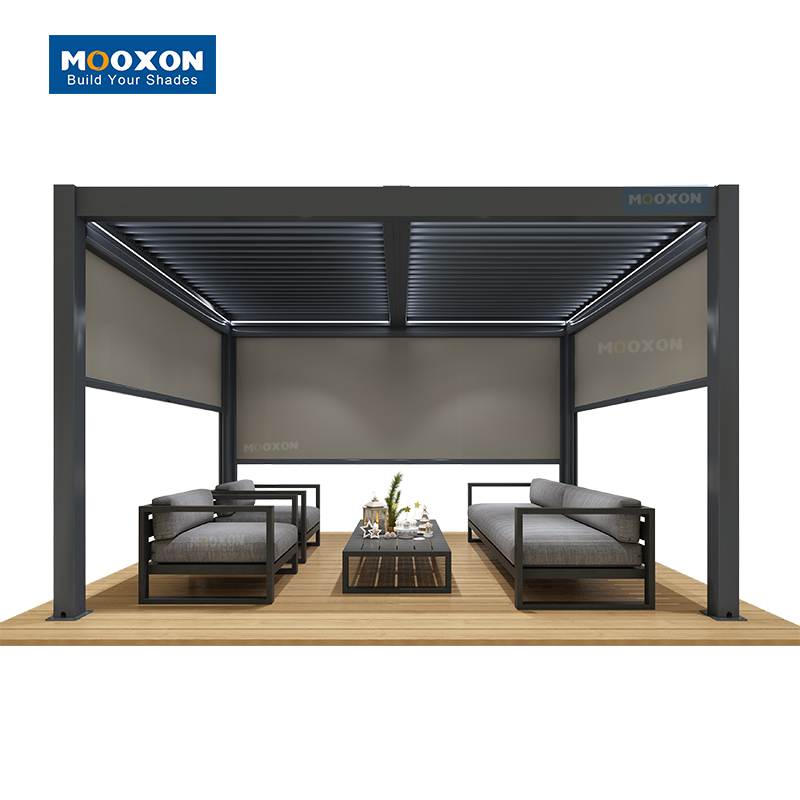 Electric Aluminum Shutter Rolling Machine Motor Connected Window Remote Automatic Curtain Control Zip Track Blind
