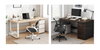 Luxury Standing Lifting Office Desk With 3 Drawers