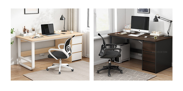 Luxury Standing Lifting Office Desk With 3 Drawers