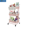 3 Tier Rolling Home Space Saver Organizer Kitchen Storage Trolley Hand Cart 