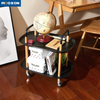 3-Shelf Durable Rolling Hand Cart Utility Trolley Organizer Home Office Kitchen Storage Holders