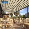 Mooxon PVC Outdoor Gazebo Automatic Pergola Metal Patio Awning Retractable Roof , PVC - S810
